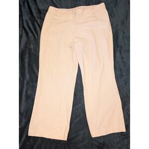 J. Jill Light Pink Wide-Leg Trousers